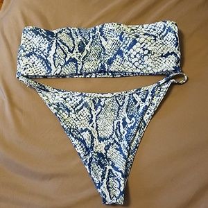 Brazilian Snakeskin Bikini
